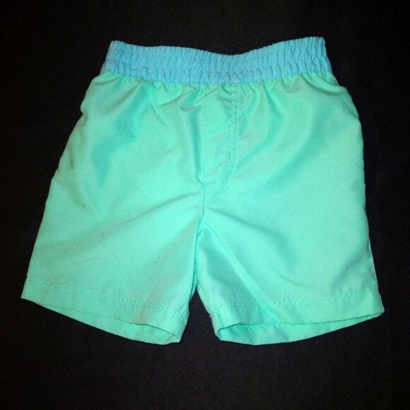 New without tag Mint green swimming trunks size 2T - Picture 1 of 3
